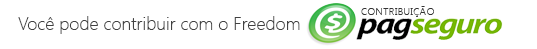 Você pode contribuir com o Freedom
